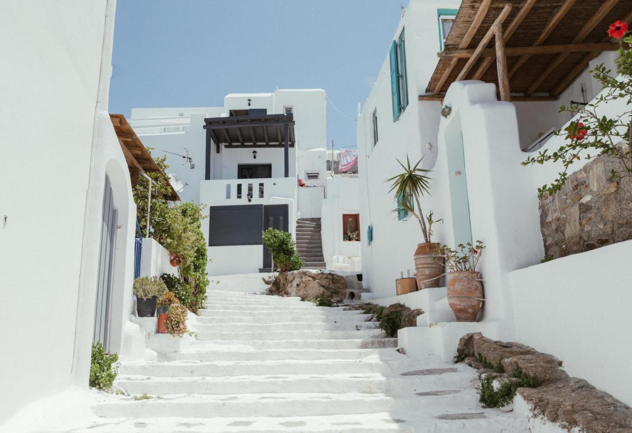 Апартаменты Central Local Living In Mykonos, Main Town Mykonos Town Экстерьер фото